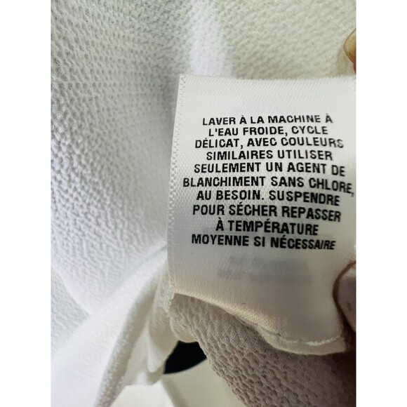 BP Cropped Flowey Spaghetti Strap Off Shoulder Camisole White Ivory Sz XS - Picture 9 of 10